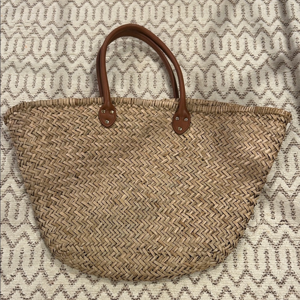 GAP Tan Woven Tote Bag